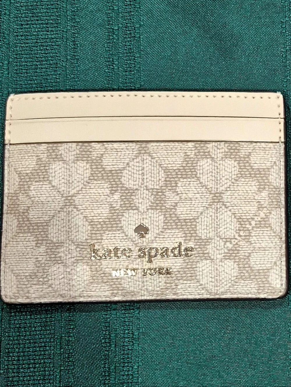 KATE SPADE 2 in 1 CREAM FLORAL PEBBLE SOFT LEATHER CROSSBODY/SHOULDER BAG.
